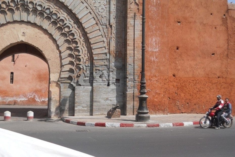 Motorbike, Marrakech, Morocco