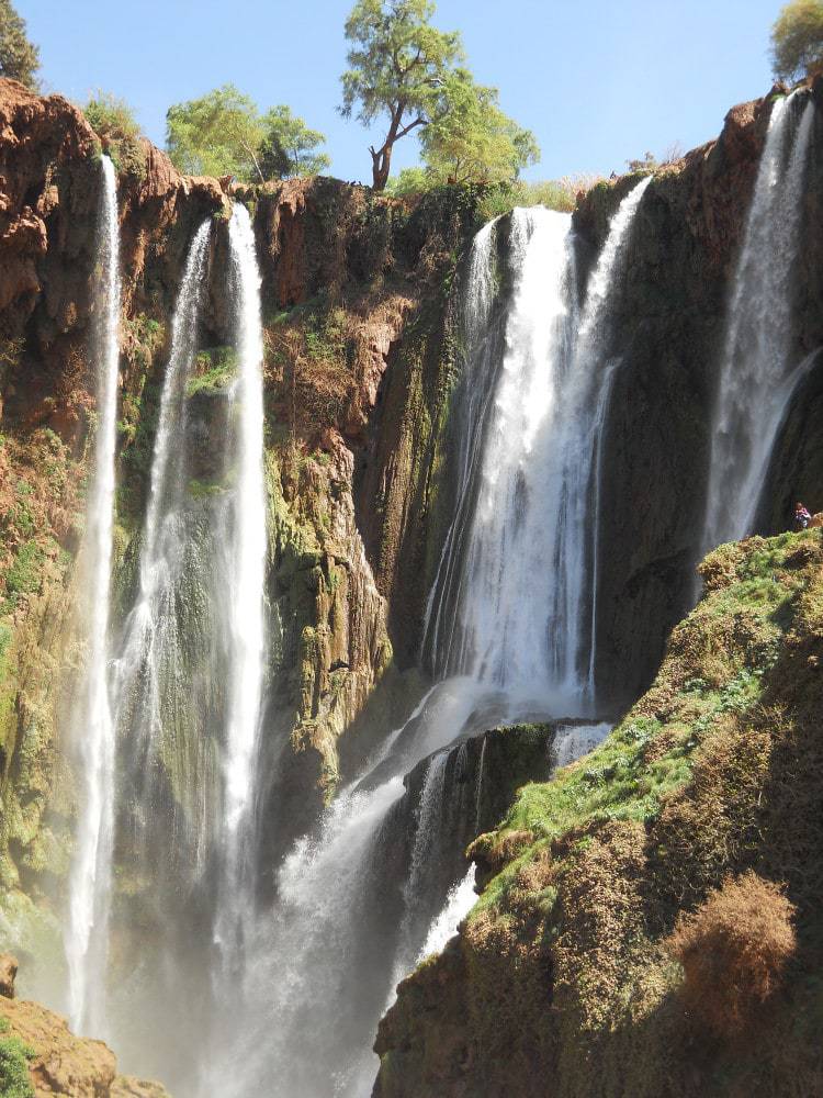 Waterfalls at the Cascades d'Ouzoud