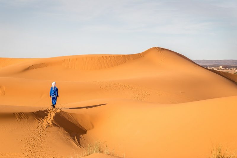 Erg Chebbi sand dunes morocco