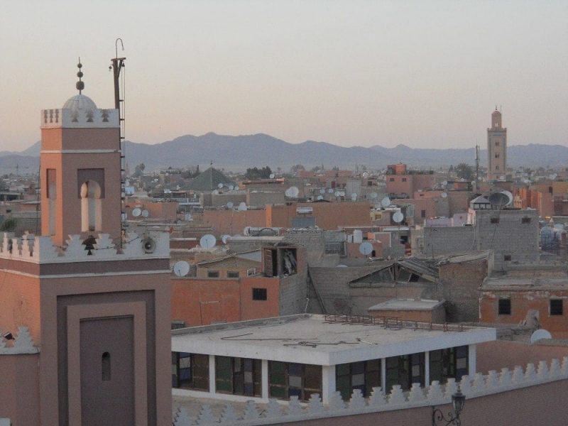 Marrakech city scape