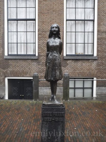 Anne Frank Statue