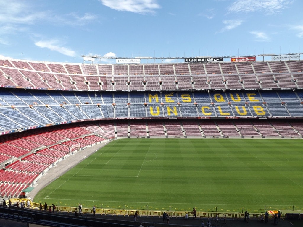 Camp Nou Football Stadium Barcelona