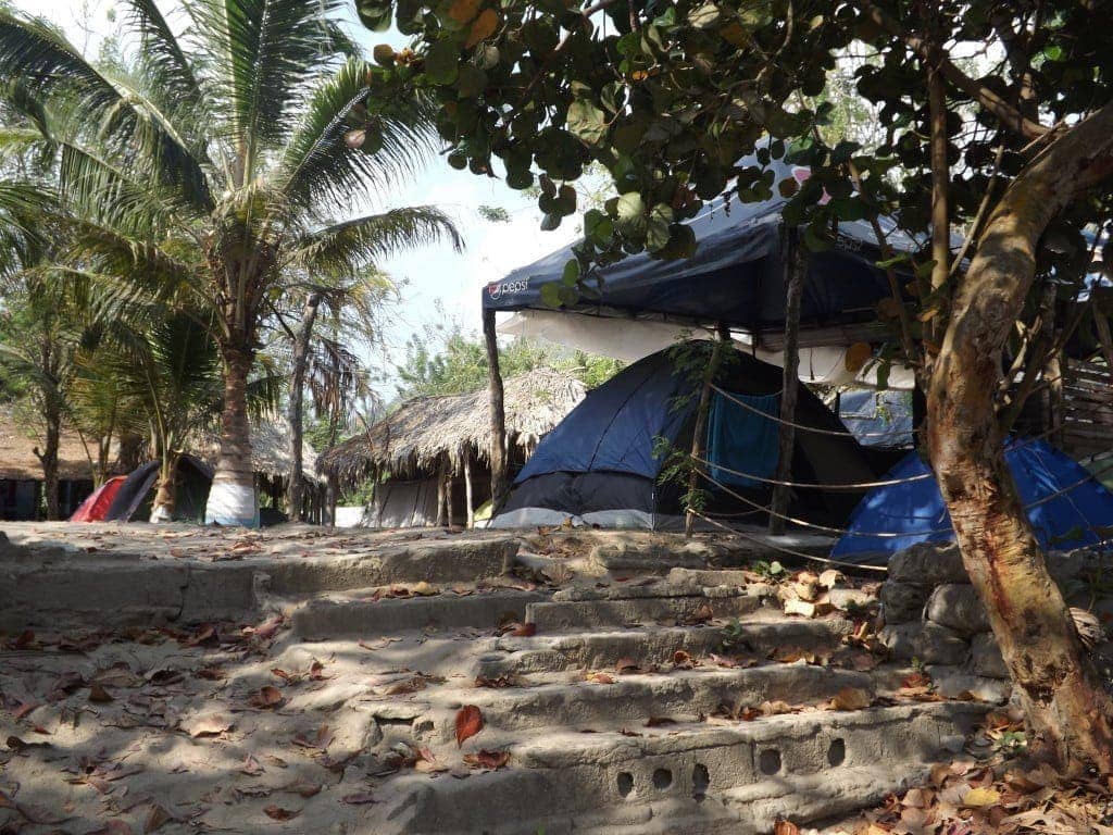 Our Tent - Parque Tayrona, Colombia