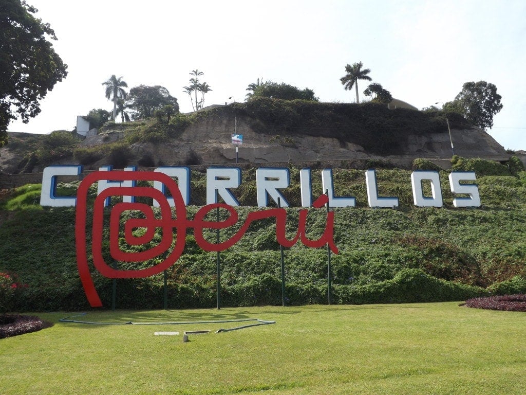 Peru Sign, Lima