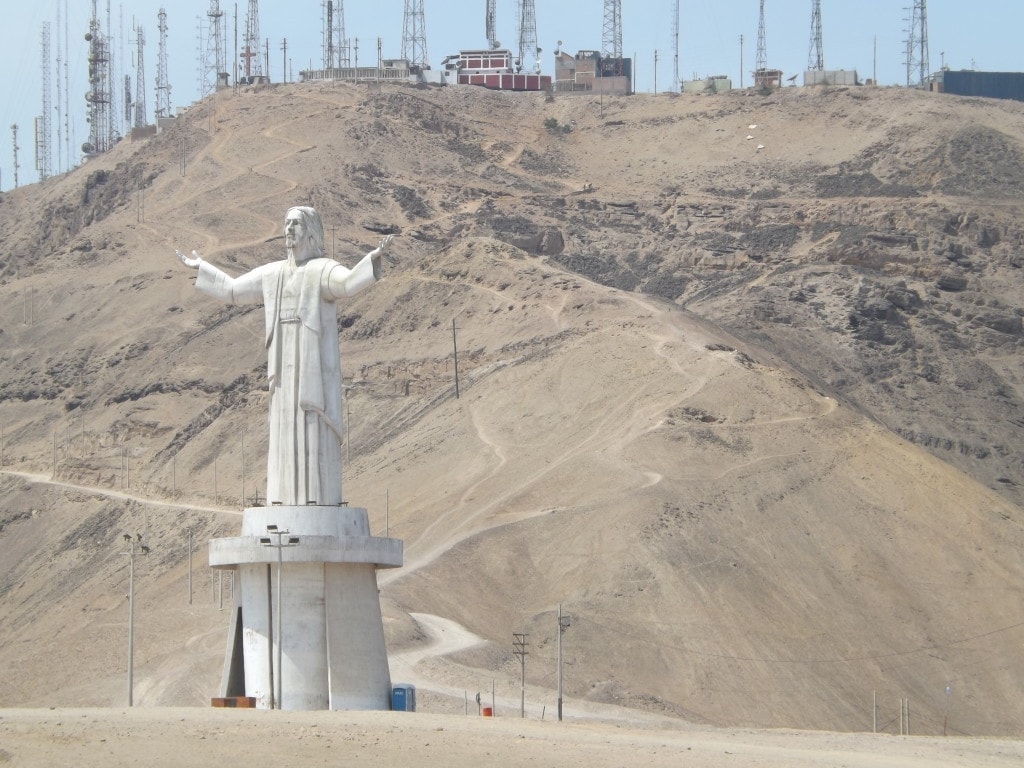 Lima - Christ Statue 