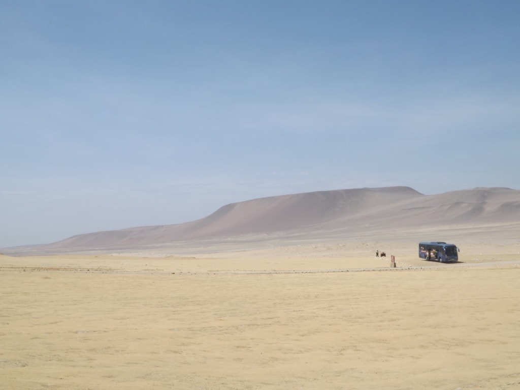 Peru Hop Bus, Paracas National Reserve 