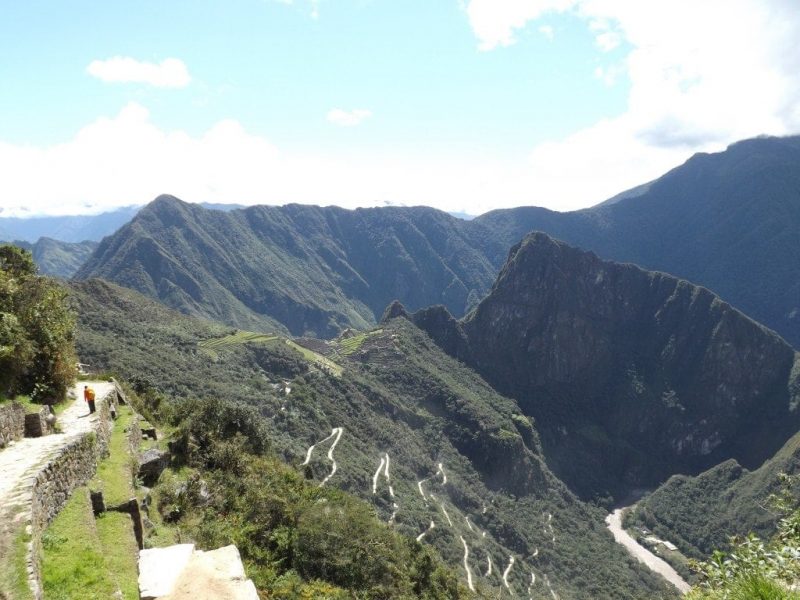 Machu Picchu, view from Sun Gate