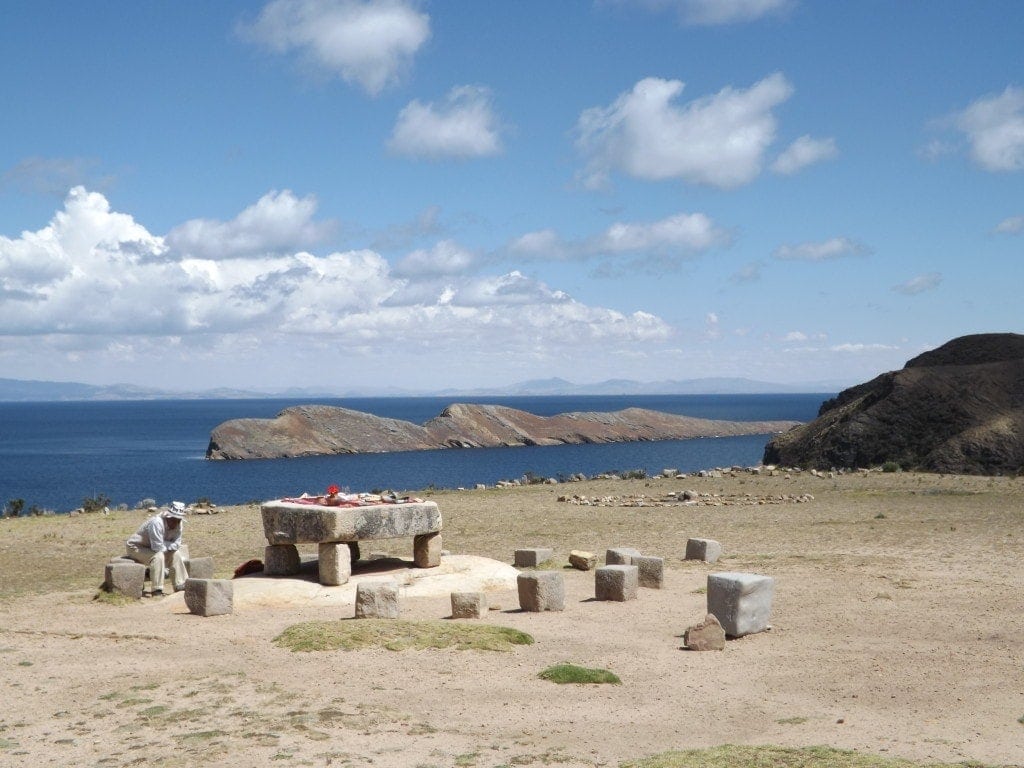 Isla del Sol, Inca Table