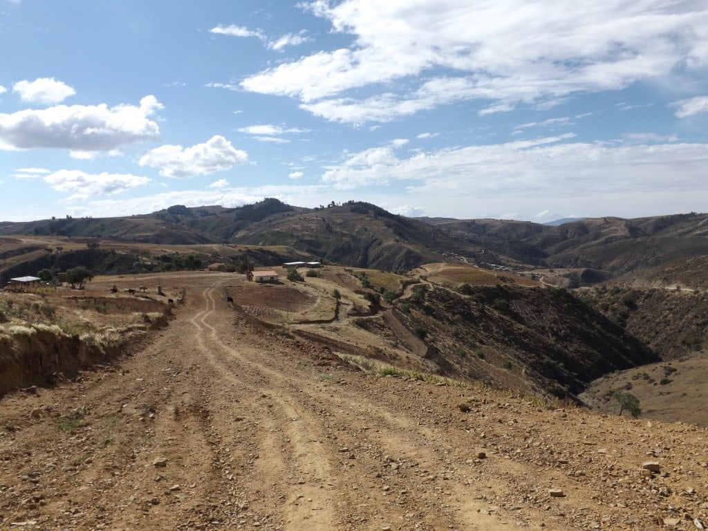 Walk to Siete Cascadas, Sucre