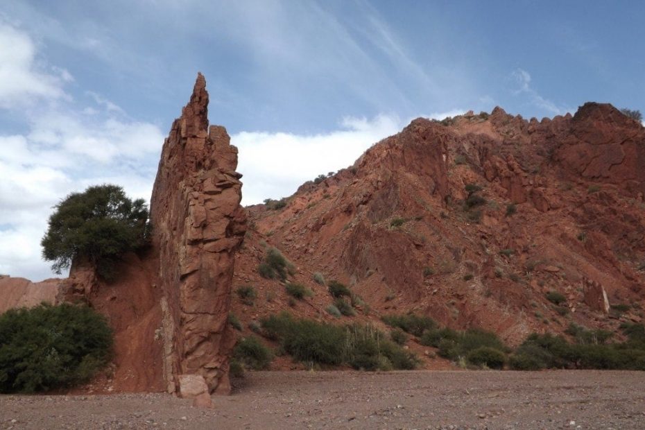 Quebrada de Palmira in Tupiza