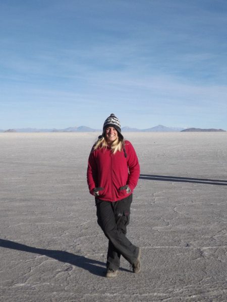 Salar Day Four, Me on the Salt Flats