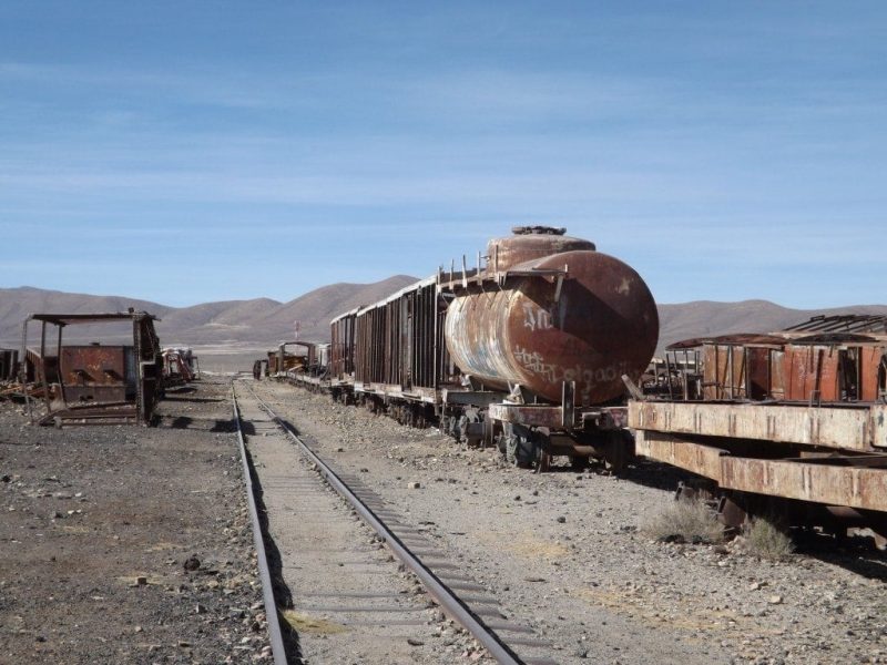 Train Cemetery Uyuni