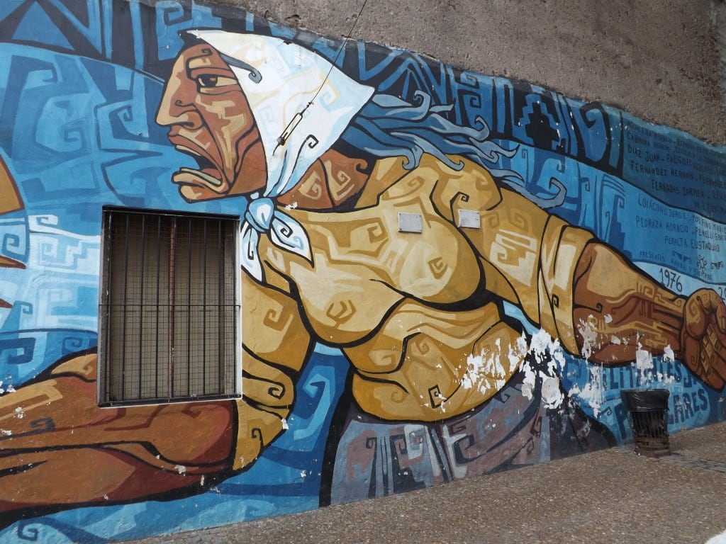 Mural, Biking Buenos Aires