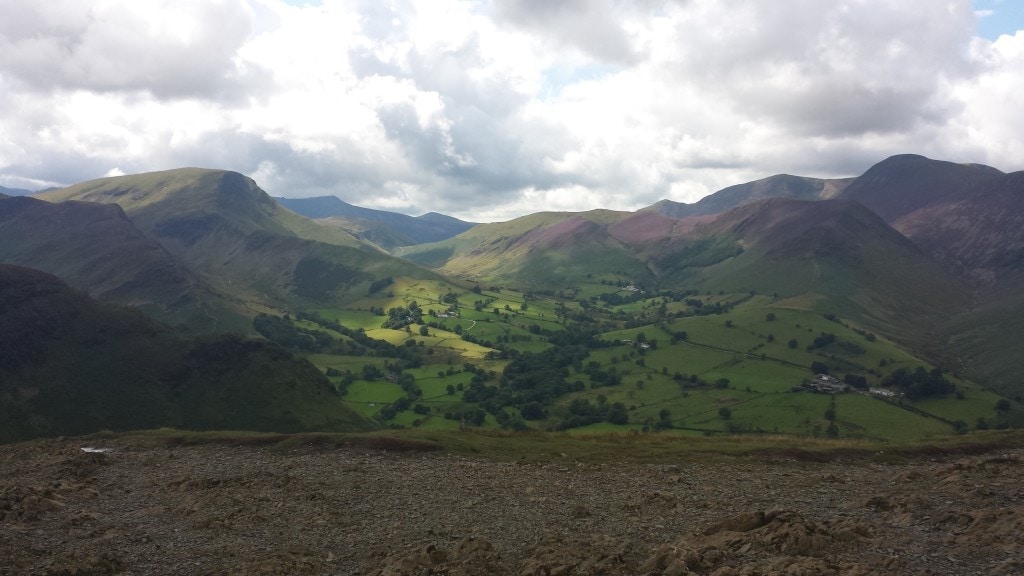 View from Cat Bells, Lake District 