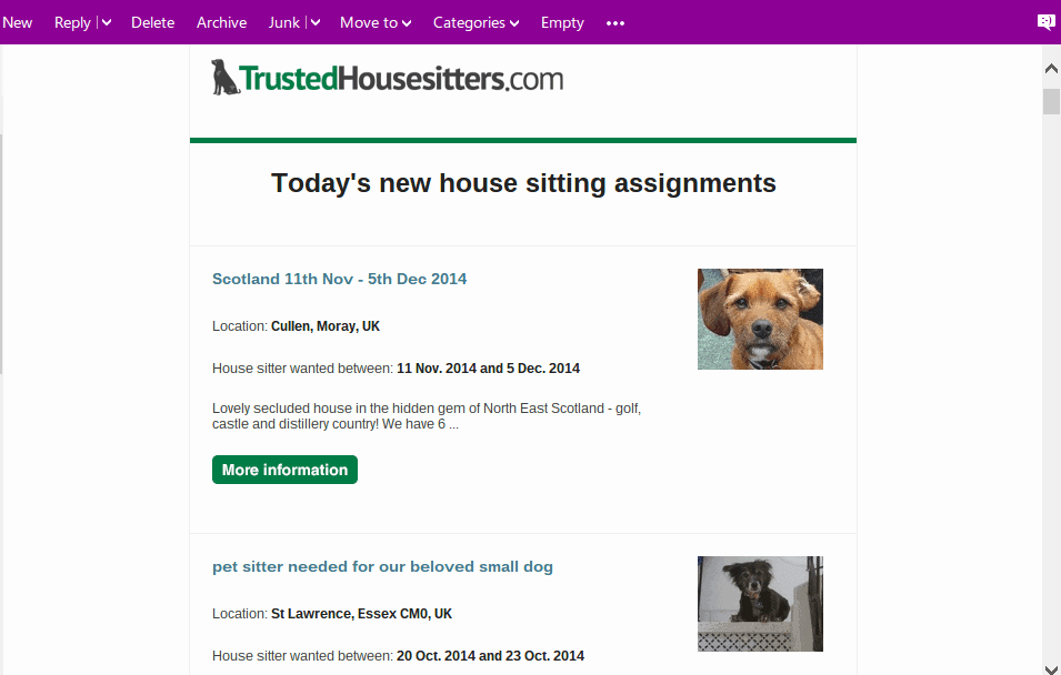 How to get your first housesitting assignment