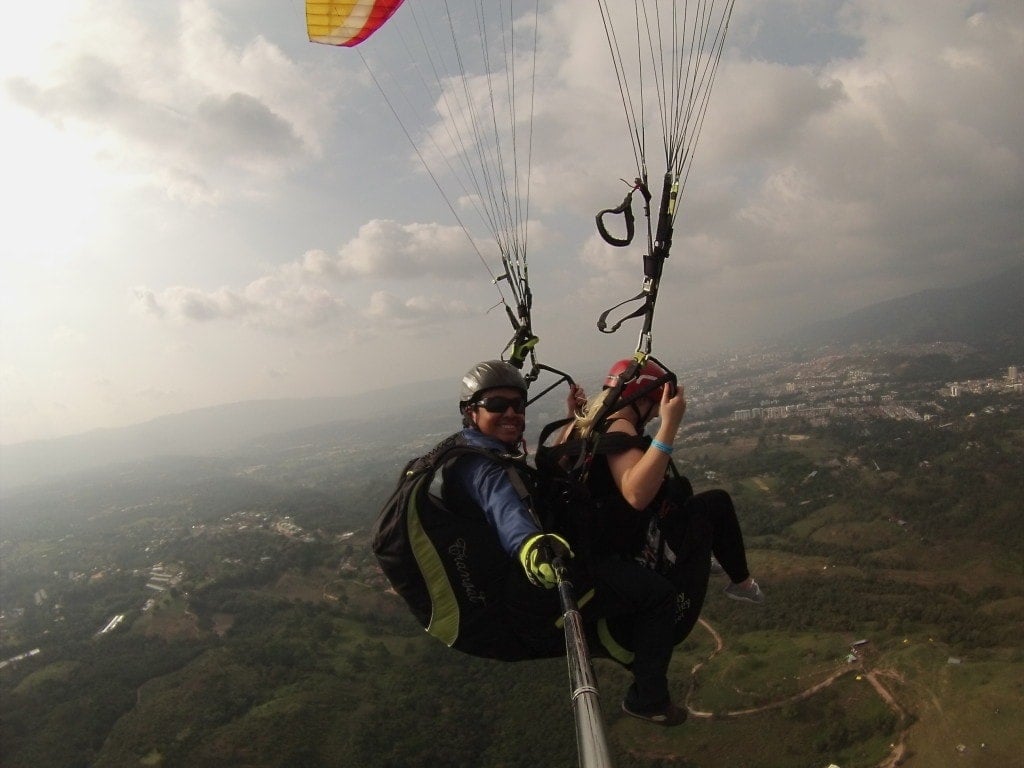 Paragliding in Bucaramanga