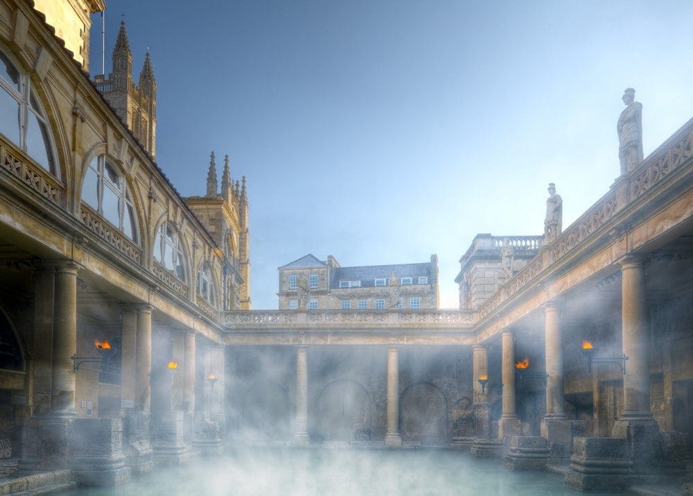 Roman Baths, Bath Credit: visitbath.co.uk Copyright: Bath Tourism Plus / Colin Hawkins