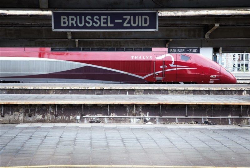 Thalys Train Brussels Station - Comfort 1 Review