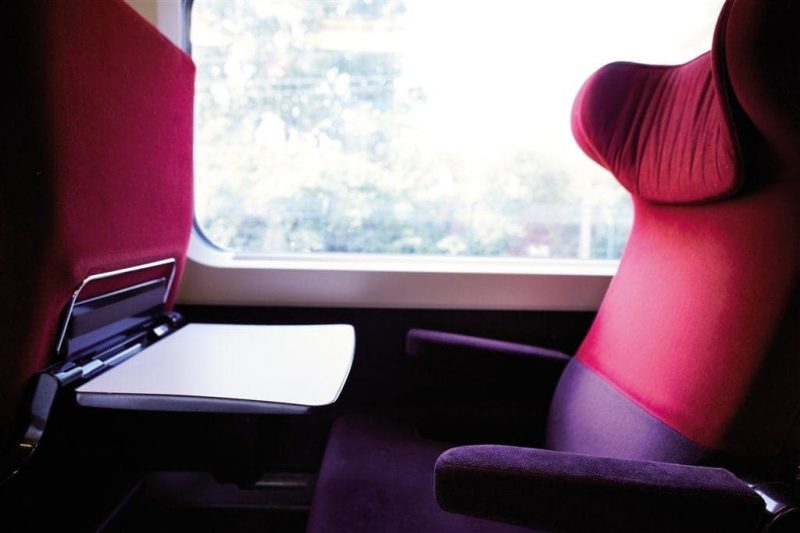 Thalys Comfort 1 Train Seats