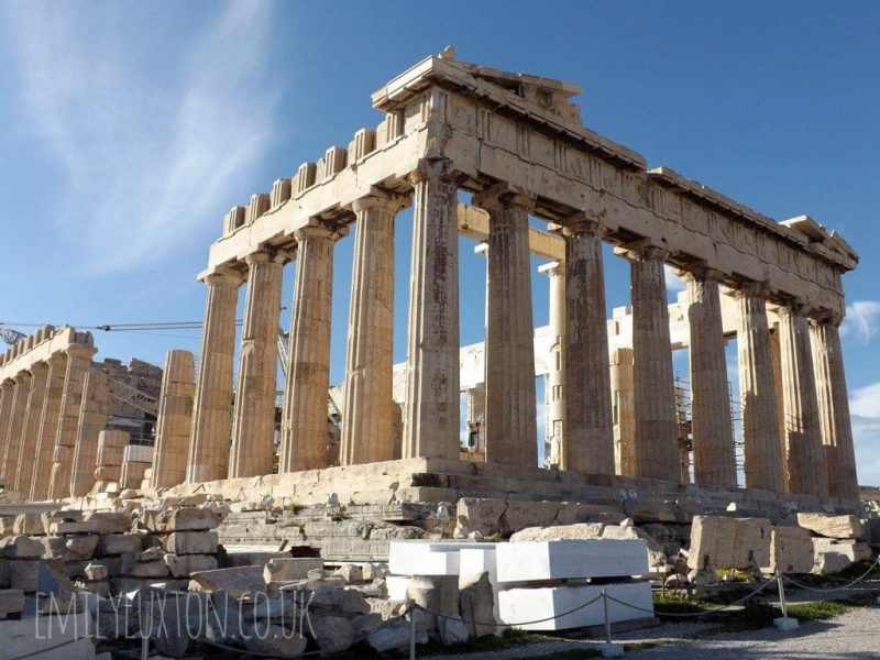 The Parthenon in Athens