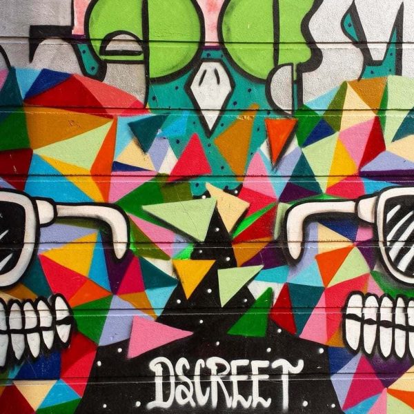 Dscreet Mural on Grimsby Street