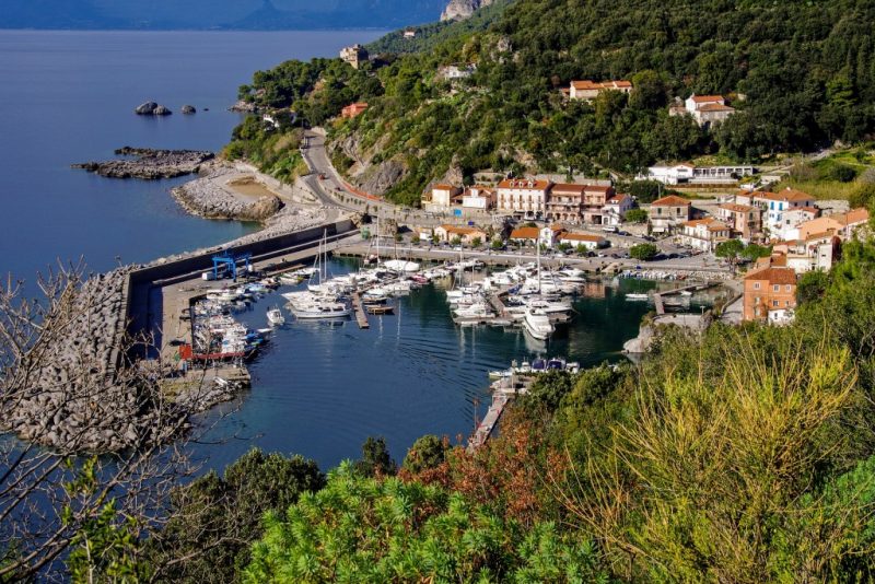 Maratea Italian marina village