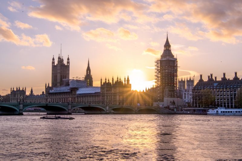 Romantic Places in the UK: London