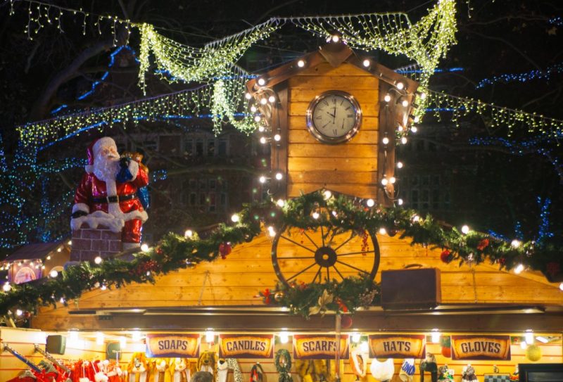 Leicester Square Christmas Market London