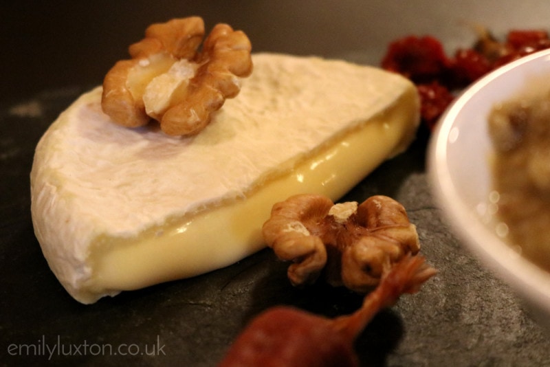Brie and walnuts
