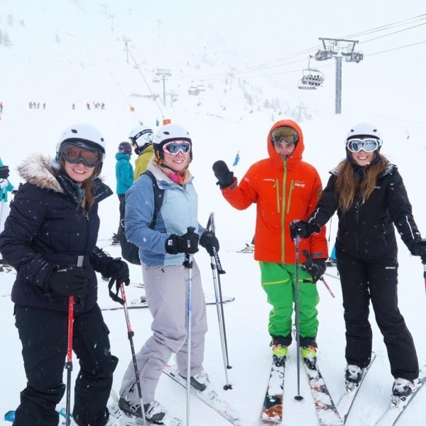 Learning to Ski in Tignes