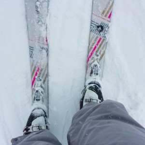 Skiing Tignes