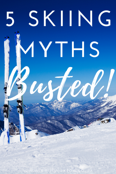 Skiing myths busted 