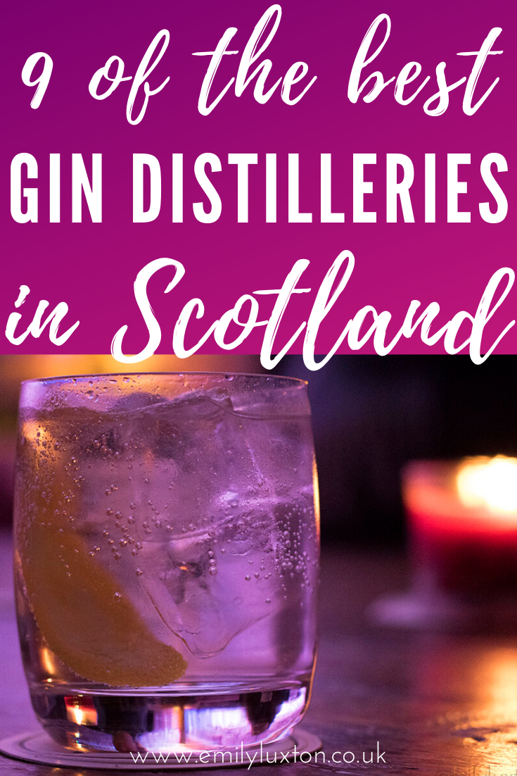 best gin distillery tours scotland