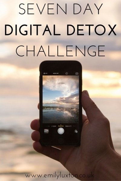 Seven Day Digital Detox Challange