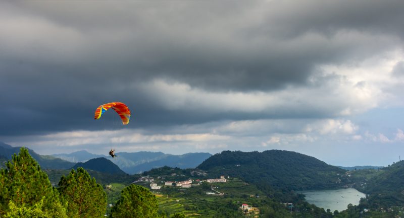 Paragliding Uttarakhand India