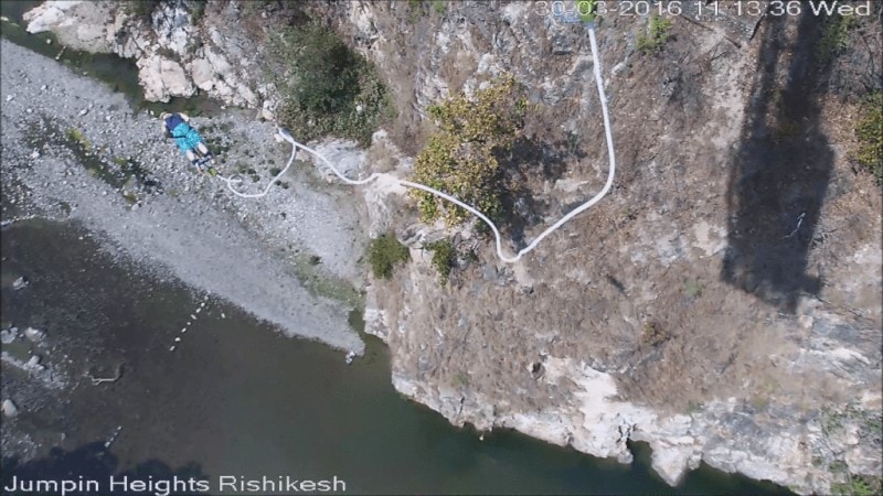 Bungee Jumping in Rishikesh