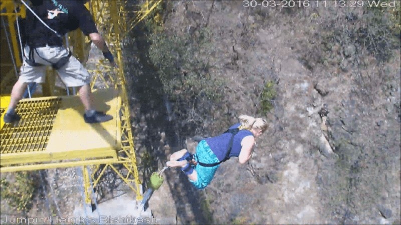 Bungee Jumping in Rishikesh