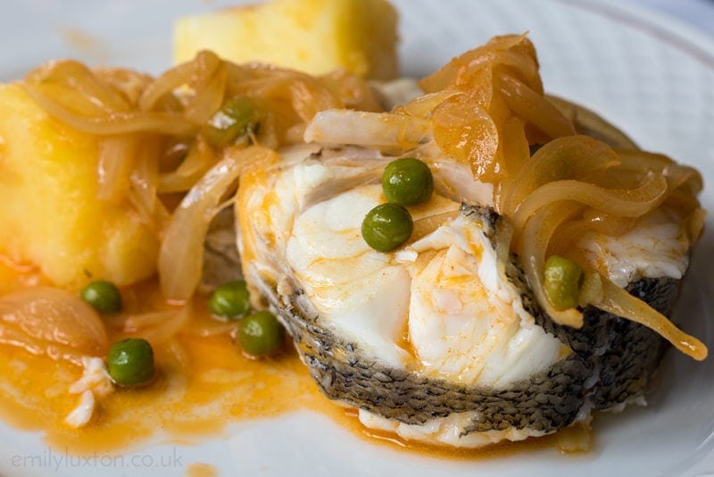 Traditional Galician seafood dish