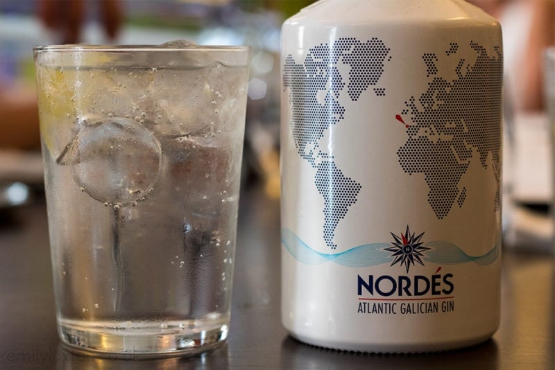 Nordes Gin in Galicia Spain