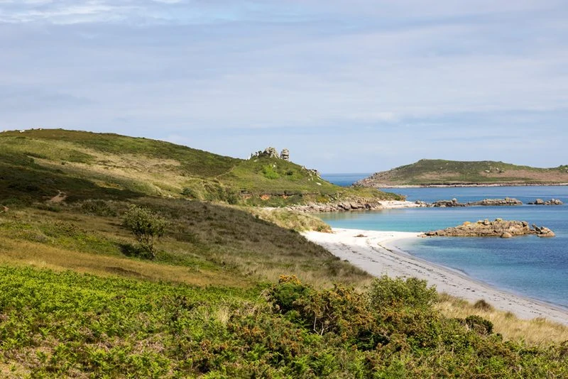 Scilly Isles Cornwall - best places to visit on south coast of england