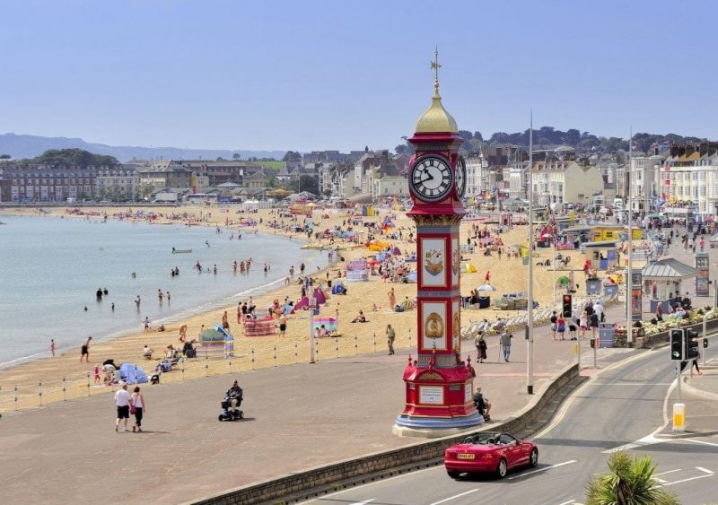 Weymouth Beach in Dorset