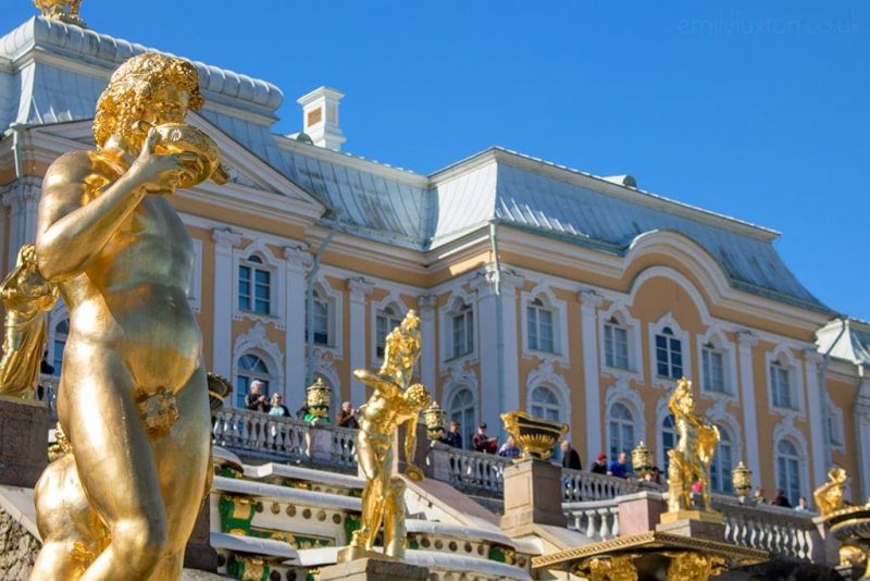 Peterhof Palace Exterior 