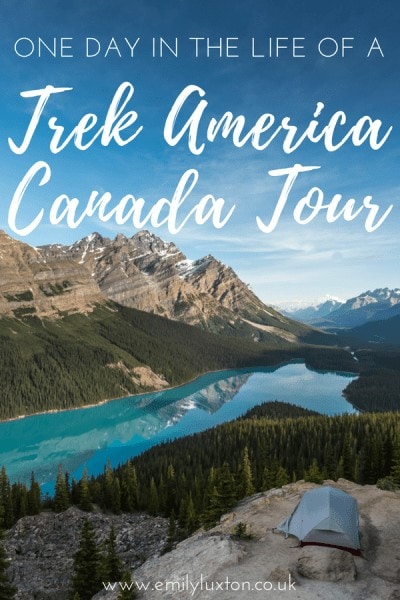 Trek America Canada - Icefields Parkway Highlights