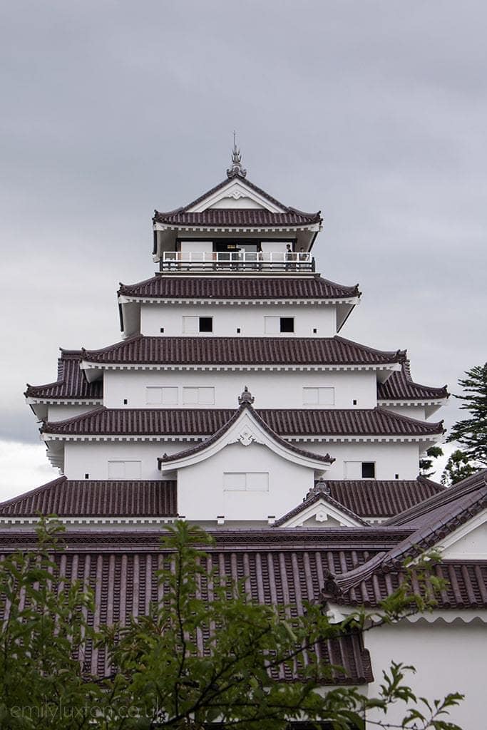 Aizuwakamatsu castle