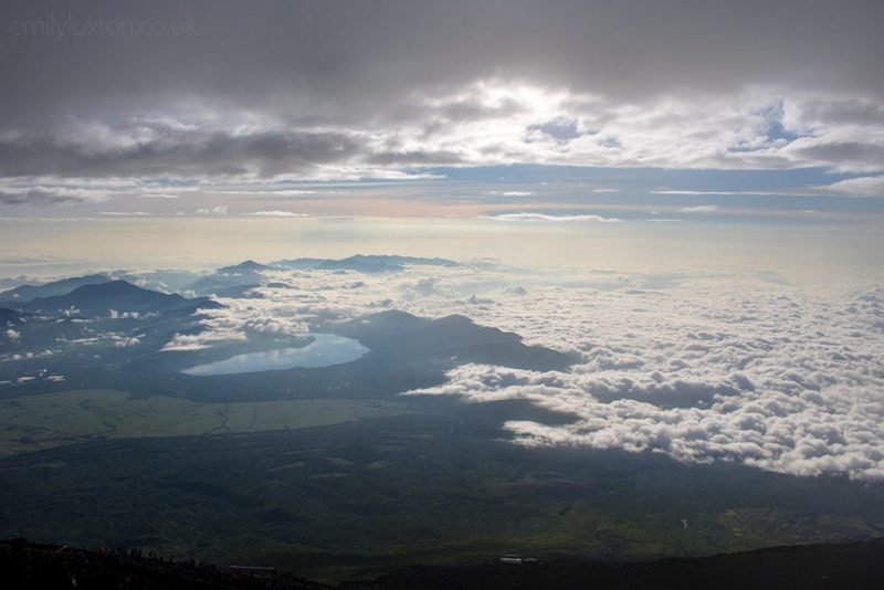 View from Mount Fuji