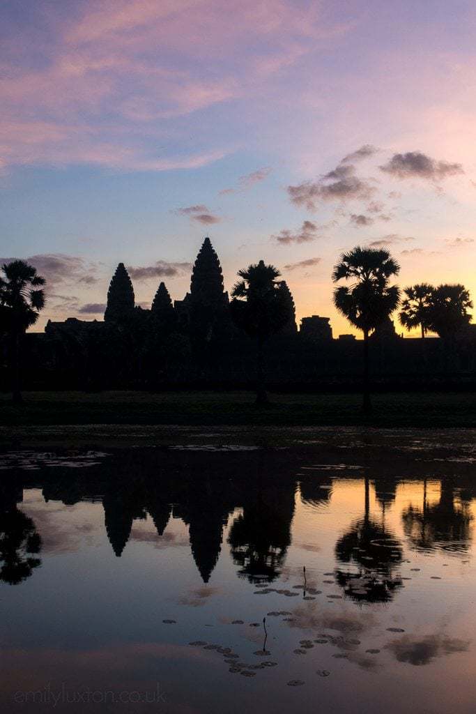 One day in Angkor Wat