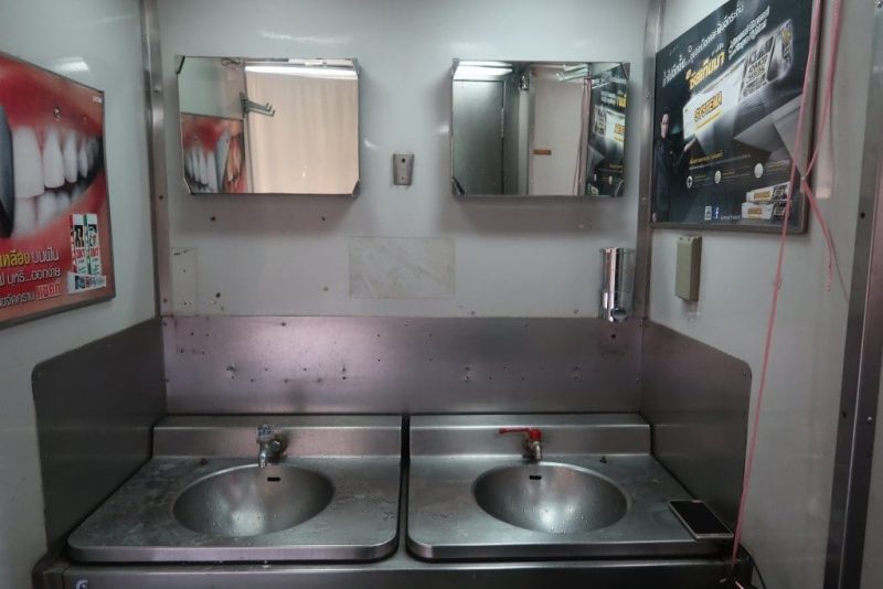 Thailand Sleeper Train Bathroom