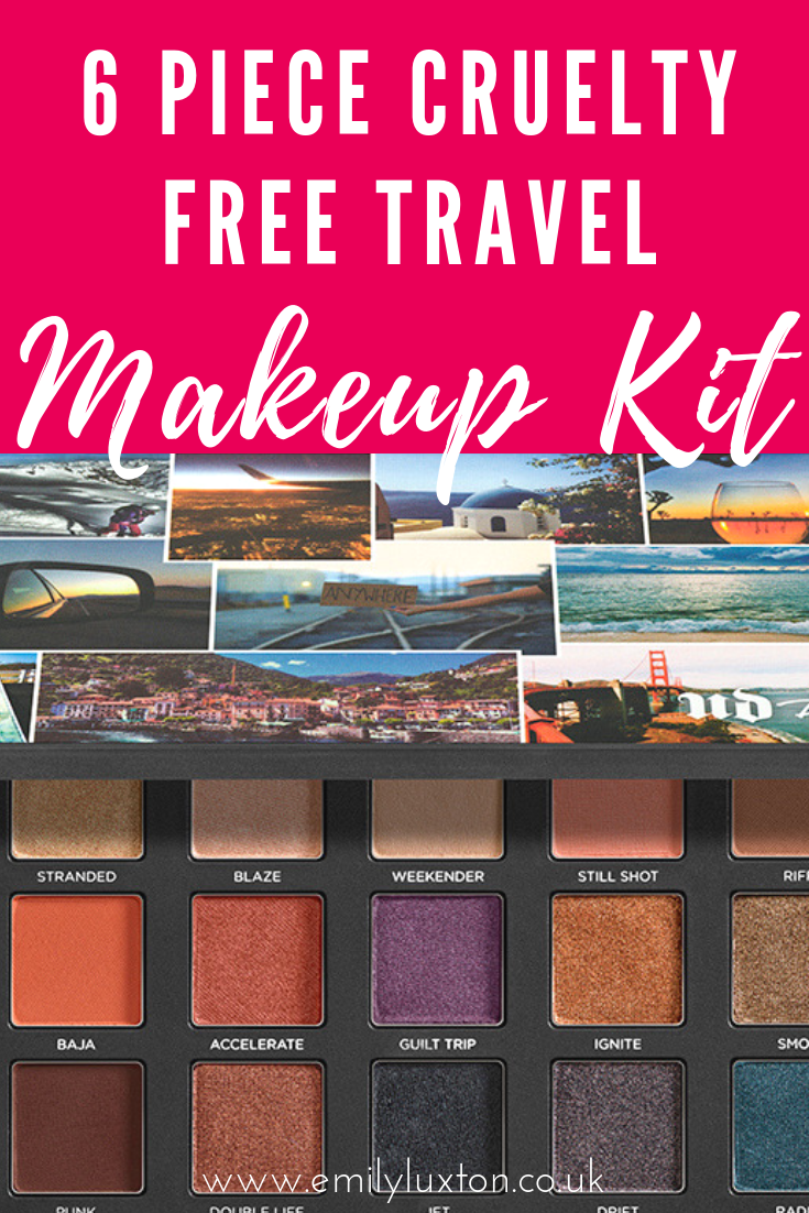 6 Piece Cruelty Free Travel Makeup Kit