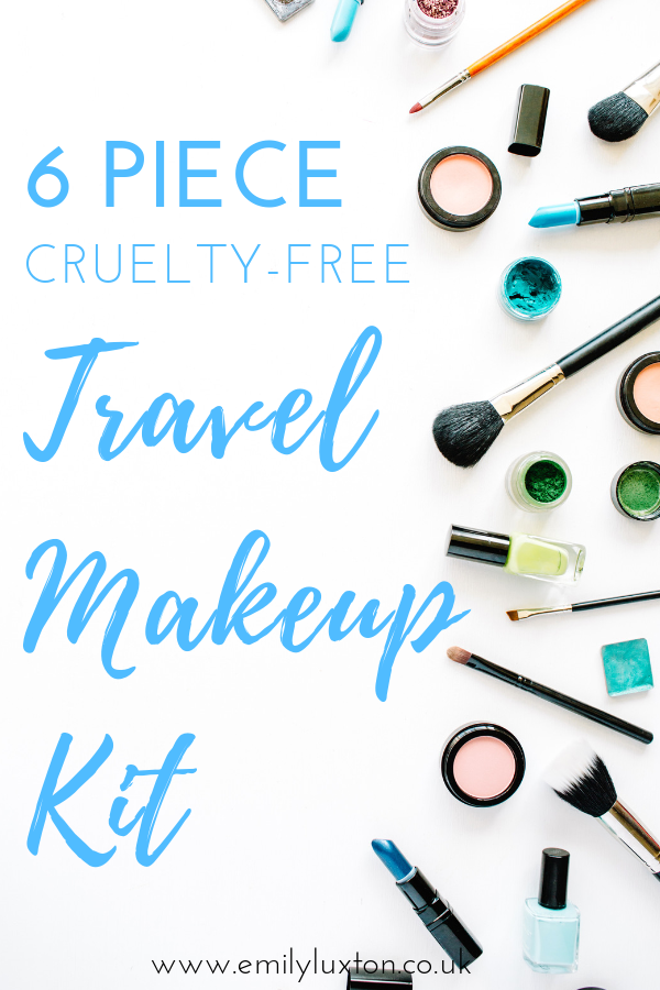 6 Piece Travel Makeup Kit