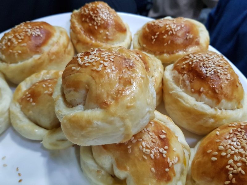 somsa dumplings in Tashkent Uzbekistan